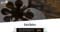 Desktop Screenshot of entrehofors.se